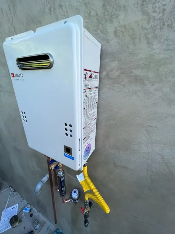 Tankless water heater installation for Pondsville homes