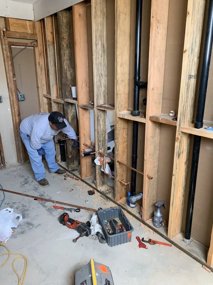 Commercial rough-in plumbing for Commercial Plumbing in Pondsville
